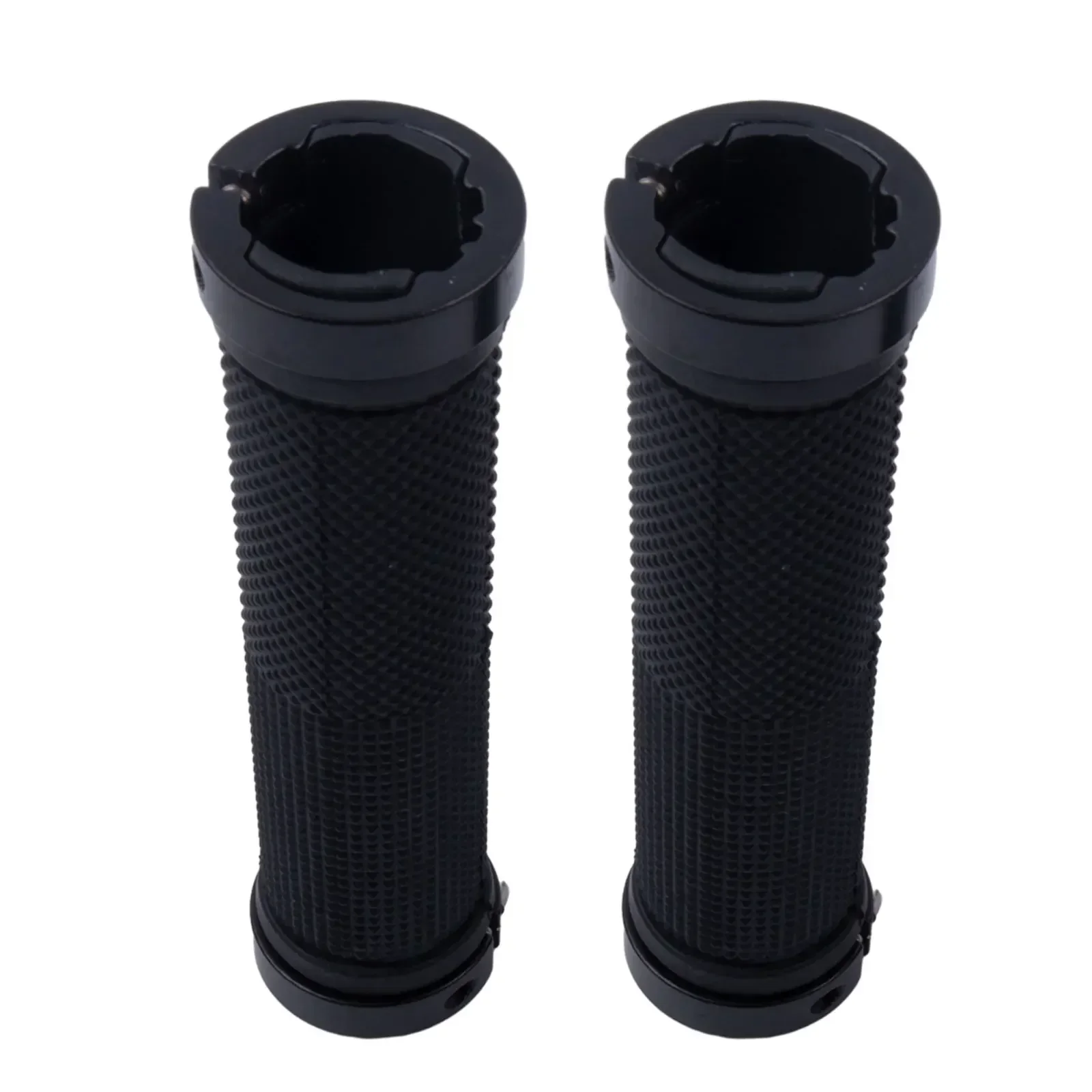 Lockout Grips Bicycle Grip 1 Pair 13*3.3*6.6cm Aluminum Black/red/yellow Non-slip Handle Set Plastic Brand New