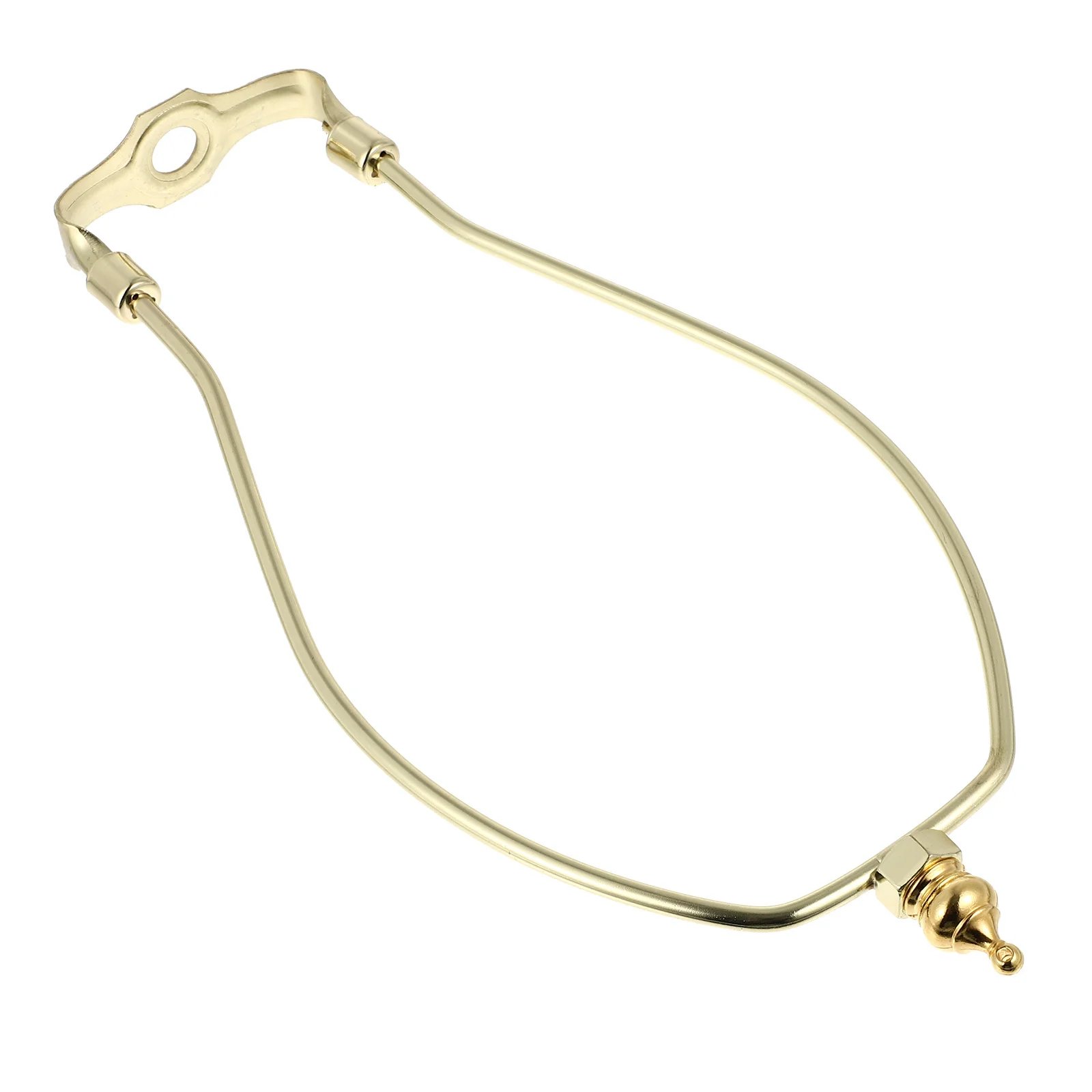 Lampenschirm Horn Halter Metall Galvanisiert Robust Tisch Stehlampe Rahmen DIY Lampenschirm Unterstützung Zubehör für Wohnzimmer