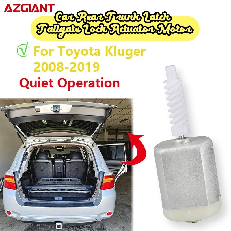 Premium Factory Direct Auto Boot Locking Actuator Motor Control System Kit Accessories Repair Parts For Toyota Kluger 2008-2019