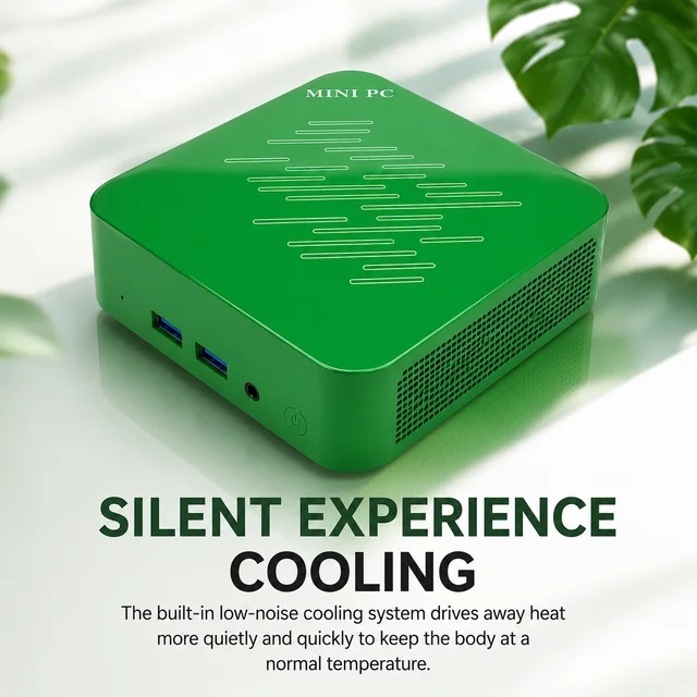 New Mini PC Core N150 Low Power 16GB Large RAM 1T 2T High Speed SSD Ultra 4K HD Display Business Desktop Device 4