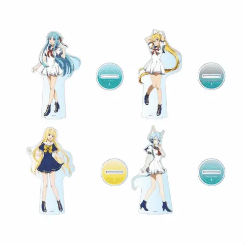 Anime Fans Gifts Sword Art Online HD Character acrilico Stand Model Ornament Series circa 15cm