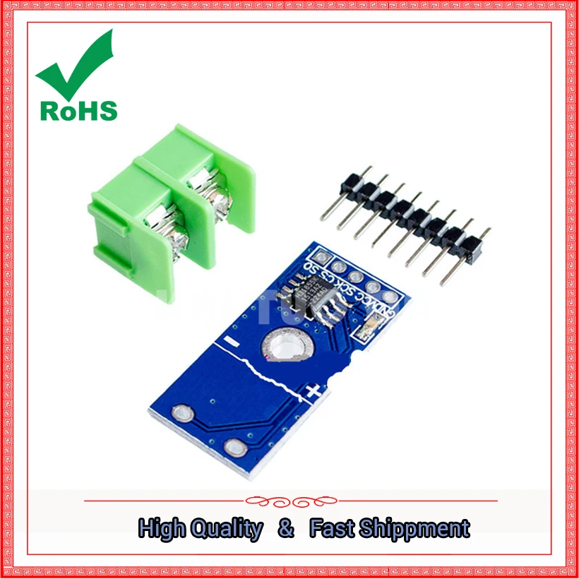 MAX31855K Thermocouple Module Temperature Sensor High Temperature Measurement Development Board MAX31855module