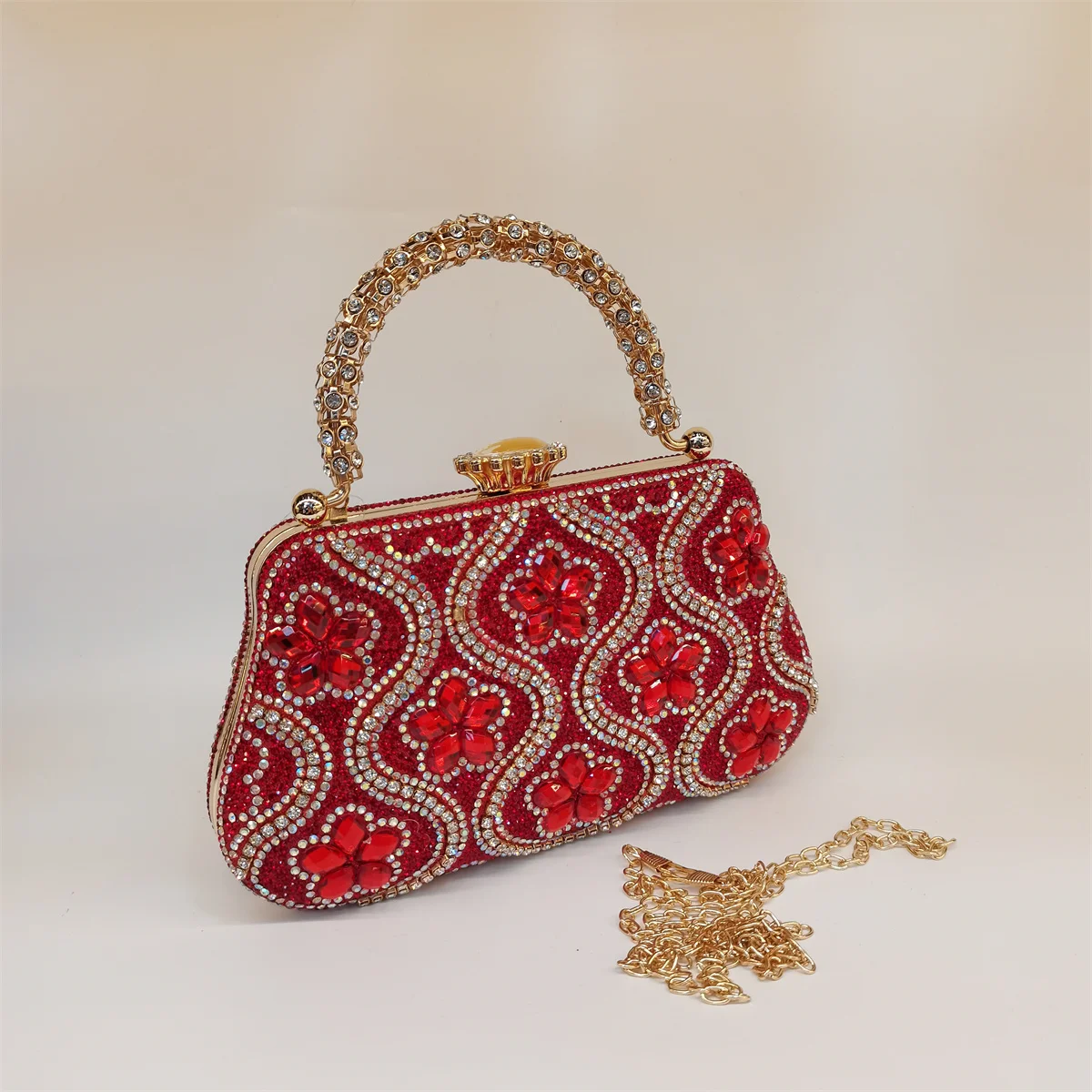 

Women Purses and Handbags Decorated With Rhinestone Bags for Women New Luxury Handbags Diamonds Ladies Hand Bags