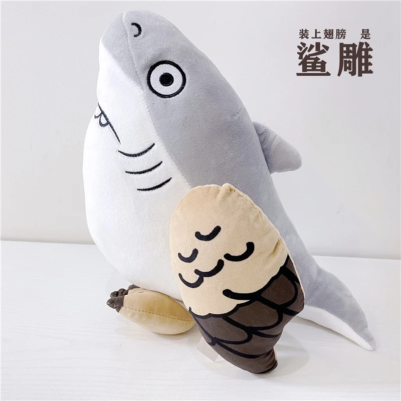 22/36cm Novelty Plush Toys Shark Eagle Plush Toy Cute Stuffed Animal Bird Toy For Children Kids Doll Soft Kawaii Birthday Gift