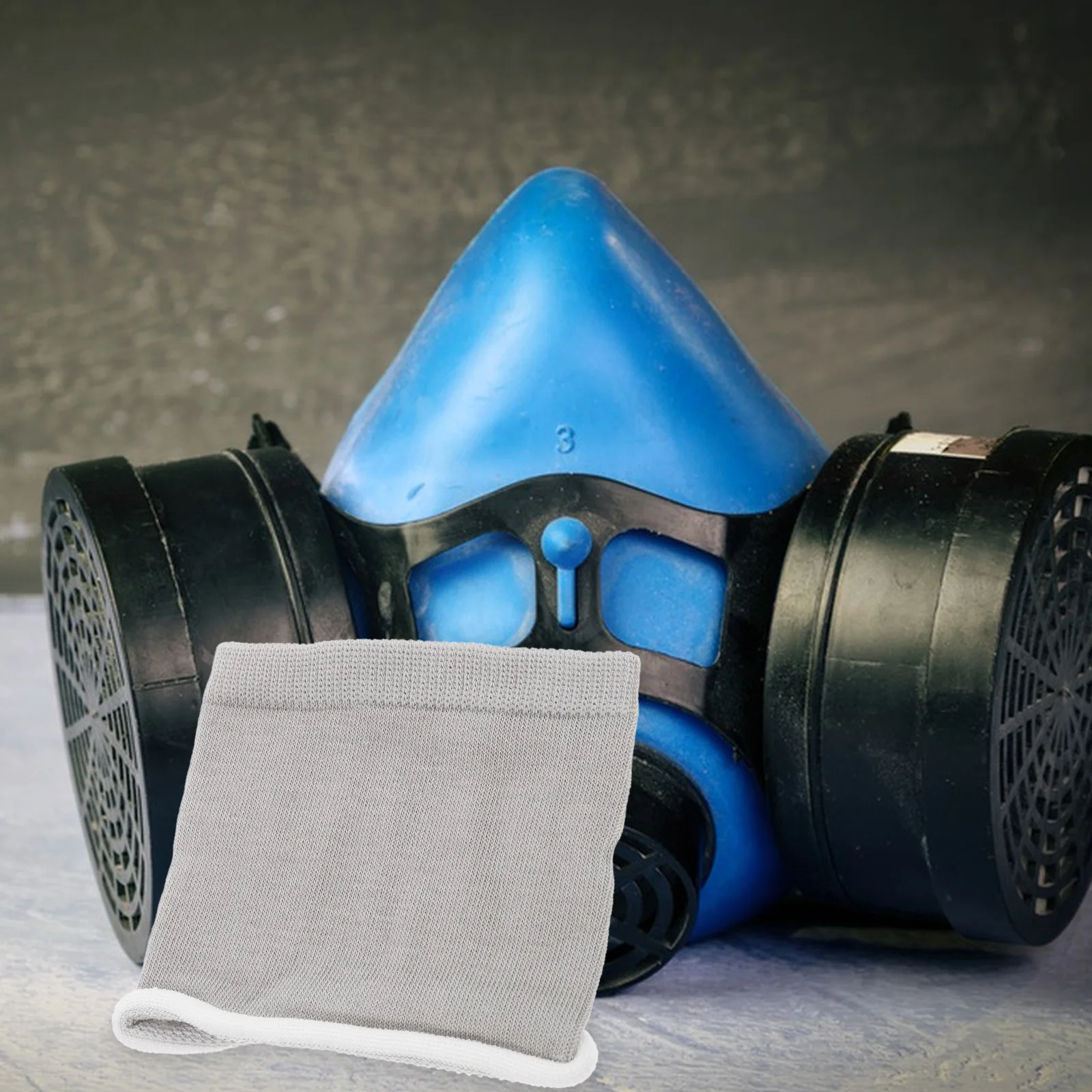 

2Pcs Cotton Mask Liners Breathable Comfortable Reusable Cover Replacement Mask Parts for Dust Face Masks Outdoor Use