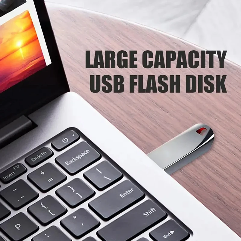 Szybki pendrive USB 3.2 o pojemności 2 TB, pendrive o pojemności 1 TB, wodoodporny pendrive USB o pojemności 512 GB, pamięć USB, pendrive, dysk flash do iPhone'a i smartfonów. — zdjęcie produktu 4