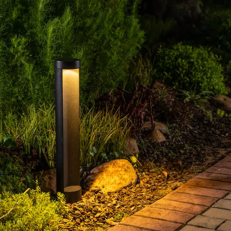 Waterproof IP65 LED Lawn Light AC85~265V Simple Aluminum Street lamp For Garden Path Landscape Villa Courtyard Villa Decorate