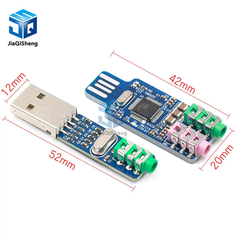 5V Mini PCM2704 USB DAC HIFI USB Sound Card USB Power DAC Decoder Board Module For Arduino  Pi 16 Bits