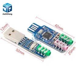 5V Mini PCM2704 USB DAC HIFI USB Sound Card USB Power DAC Decoder Board Module For Arduino  Pi 16 Bits