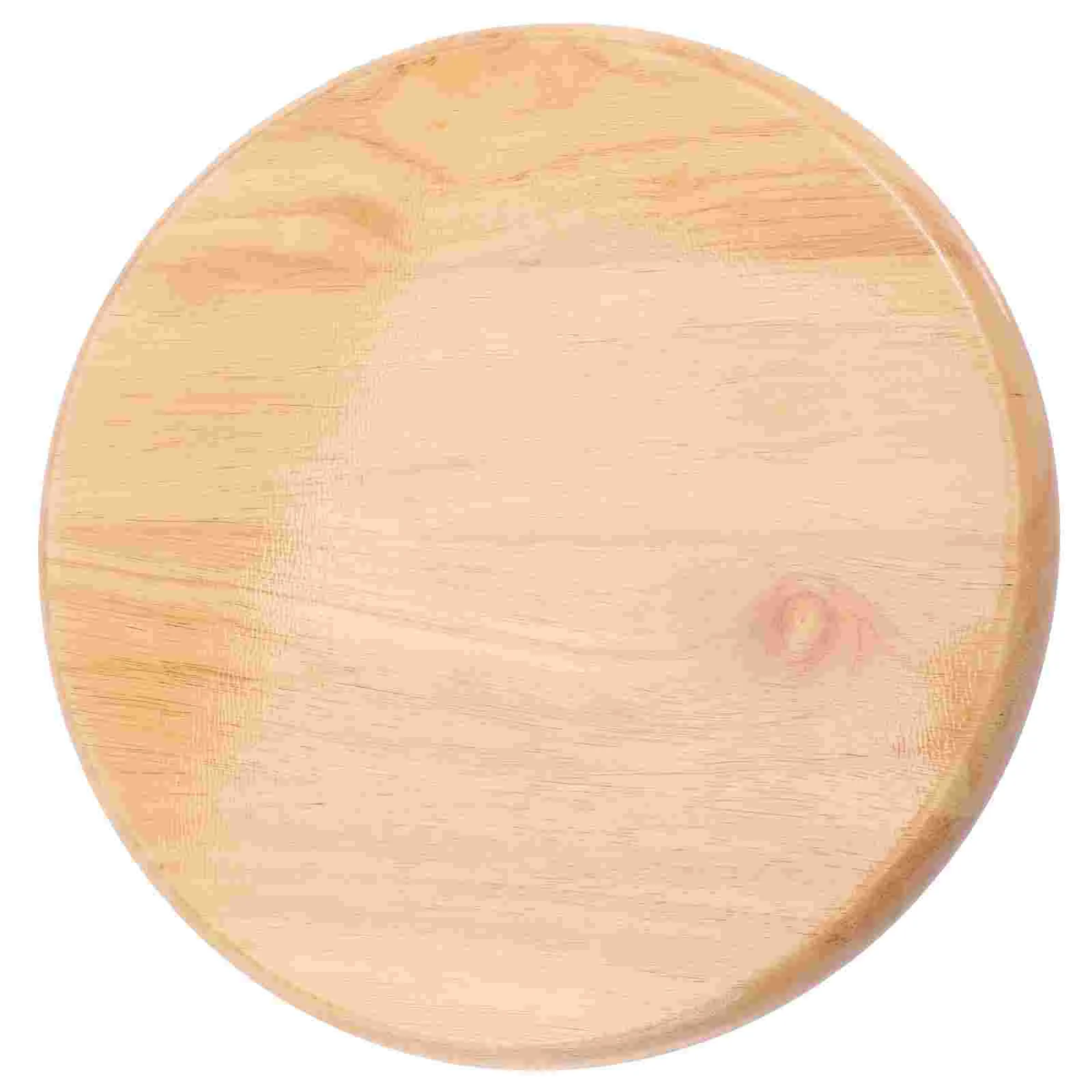 Round Chair Seats Wooden Bar Stools Supply Cushion Replacement Night Stand White