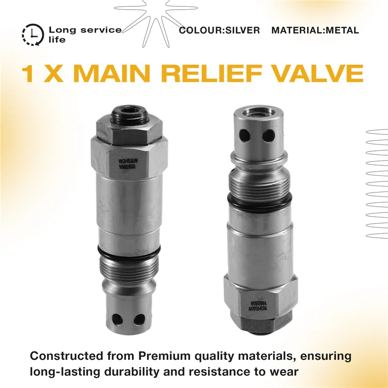 Graafmachine Vervangende Onderdelen Hydraulische Pomp Hoofdontlastklep 421-43-27460 Fit Voor Komatsu WA420 WA800 Loader