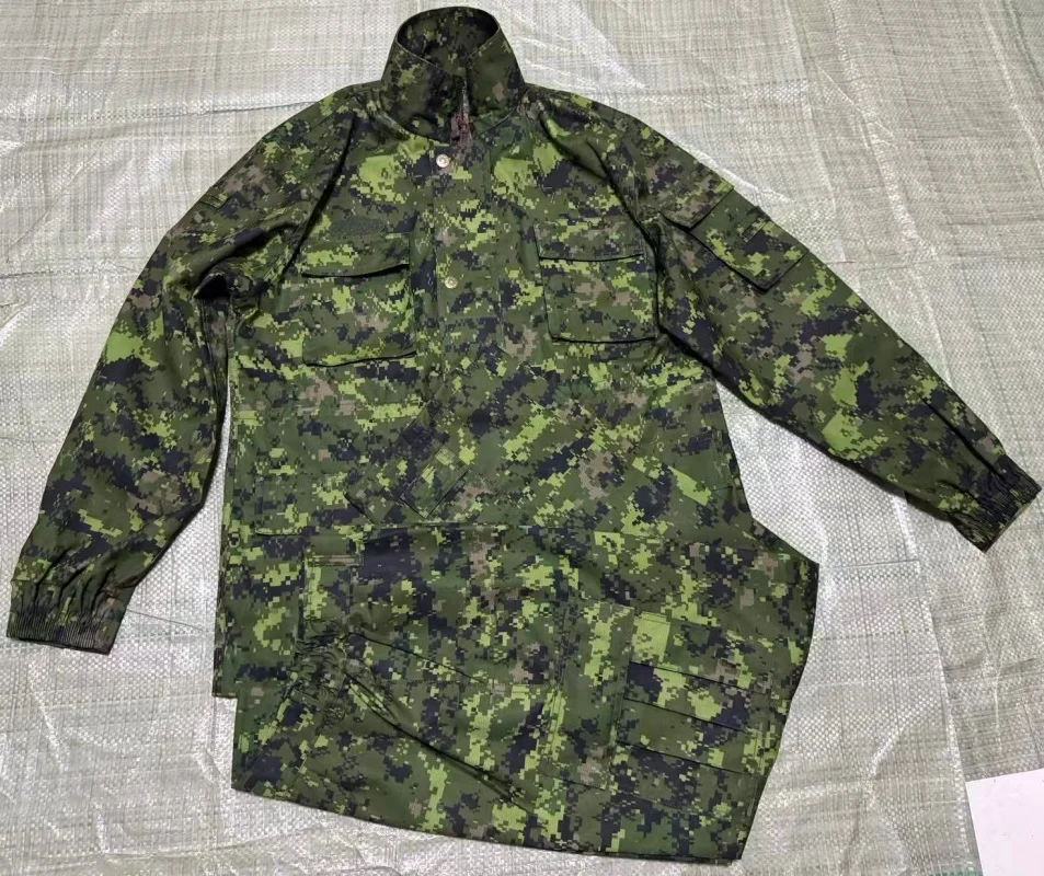 Canadian camouflage clothing, including jacket and pants