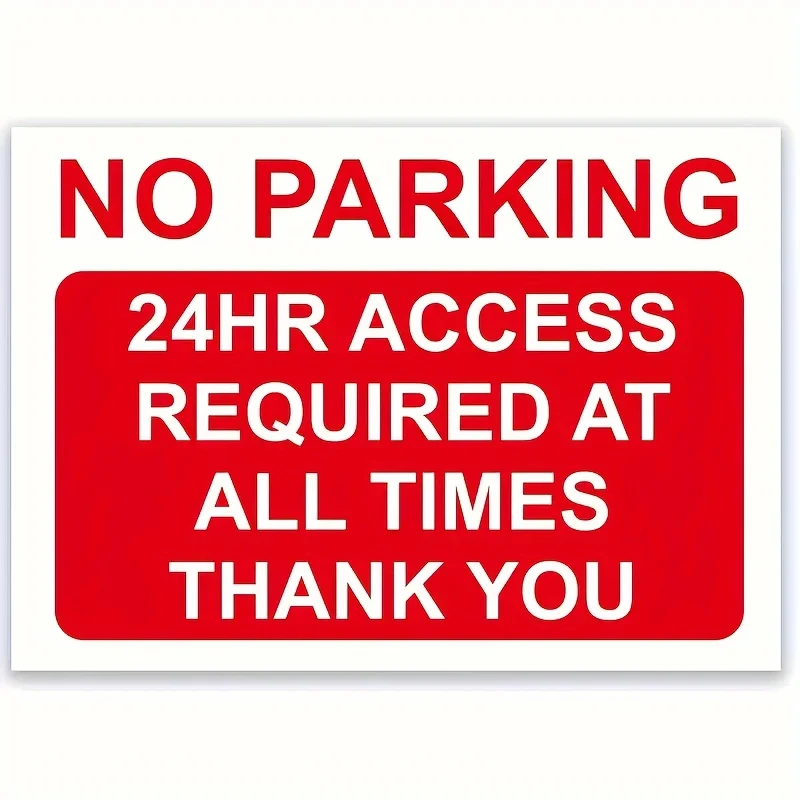 Anti-Rust and Weather-Resistant Outdoor Sign - 