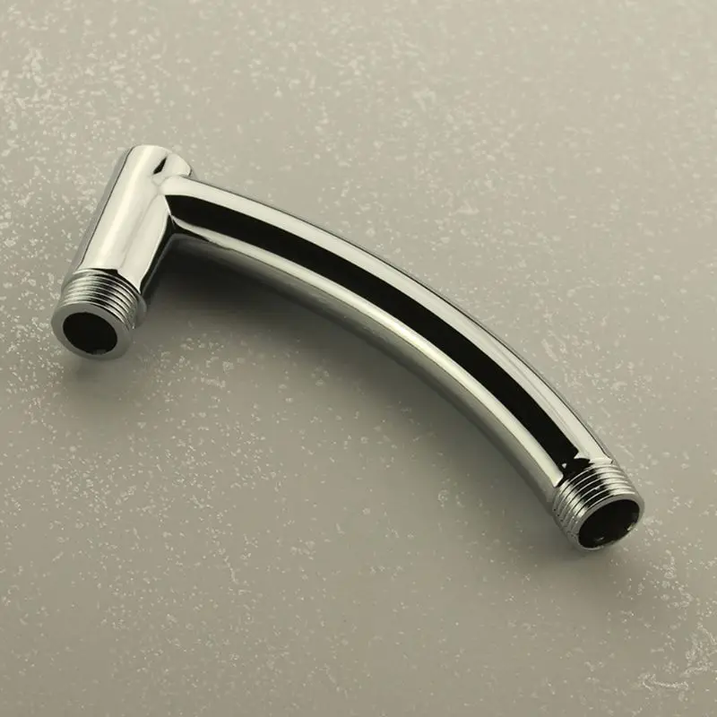 Extensor de cabeça de chuveiro para braço, design de arco para segurar a mão extensor ajustável, partes de alto polimento para banheiro