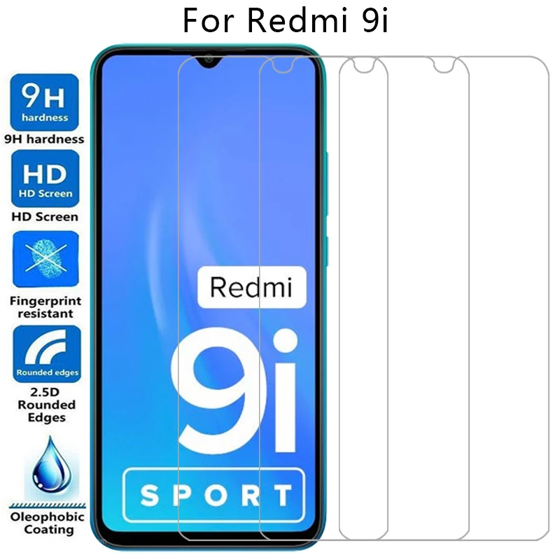 tempered glass for xiaomi redmi 9i sport phone case on redmi9i 9 i i9 back cover 360 xiomi xiami xaomi readmi redme remi 9icase