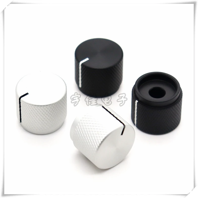 1PCS All Aluminum knob, Audio Amplifier Volume knob, Medical Instrument Adjustment knob, Knurled 7-character Knob