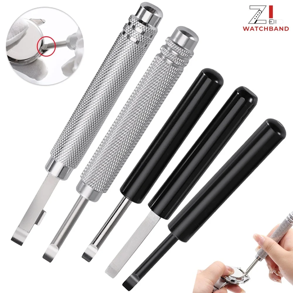 1Pcs New Remover Screw Pry Tool Battery Change Press Watch Back Case Opener Metal Repair Tool For Watchmaker Back Case Remover ﻿