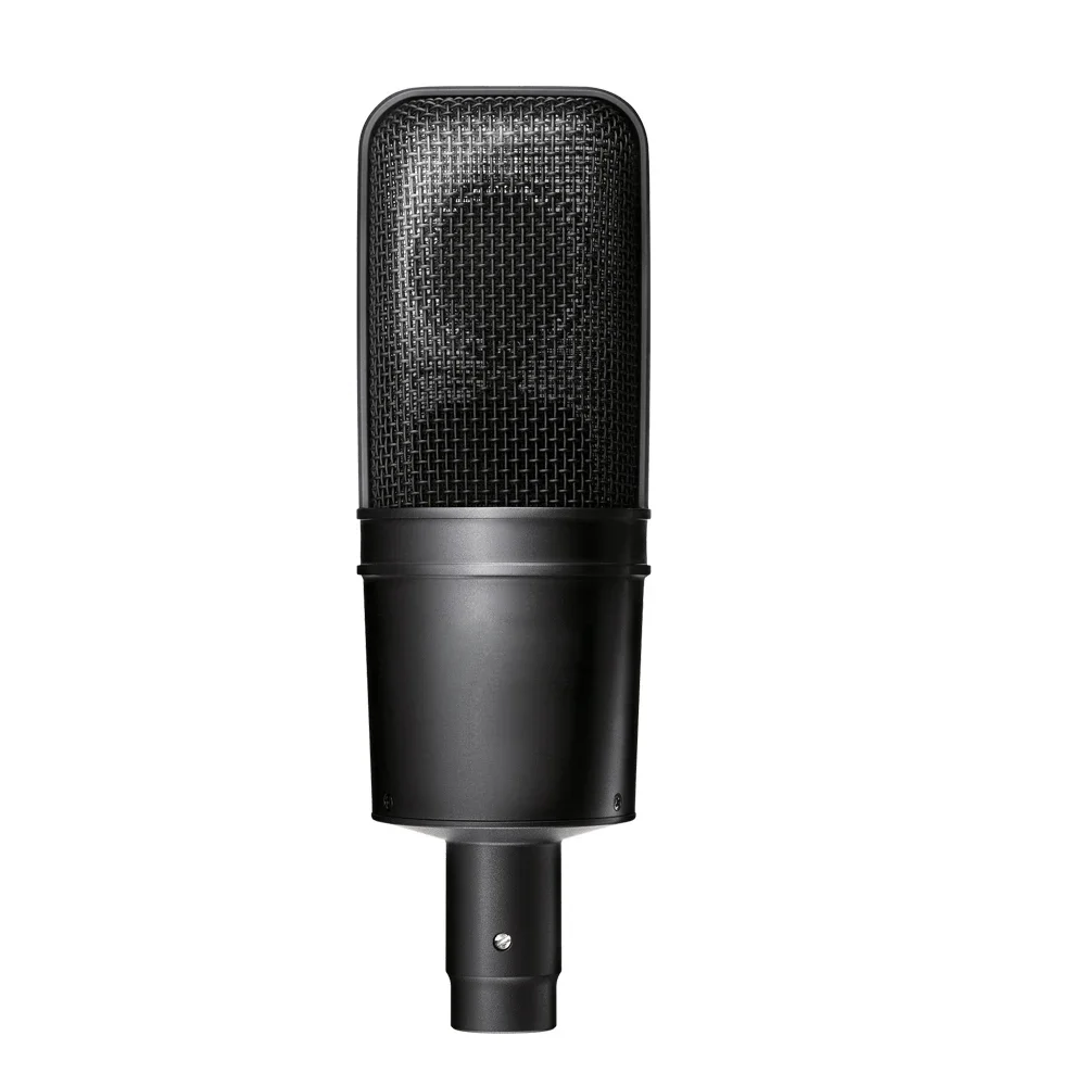 AT4040 Professional Condenser Microphone Studio Recording Equipment Shockproof Mount Noise Cancelling Portable Gaming Live