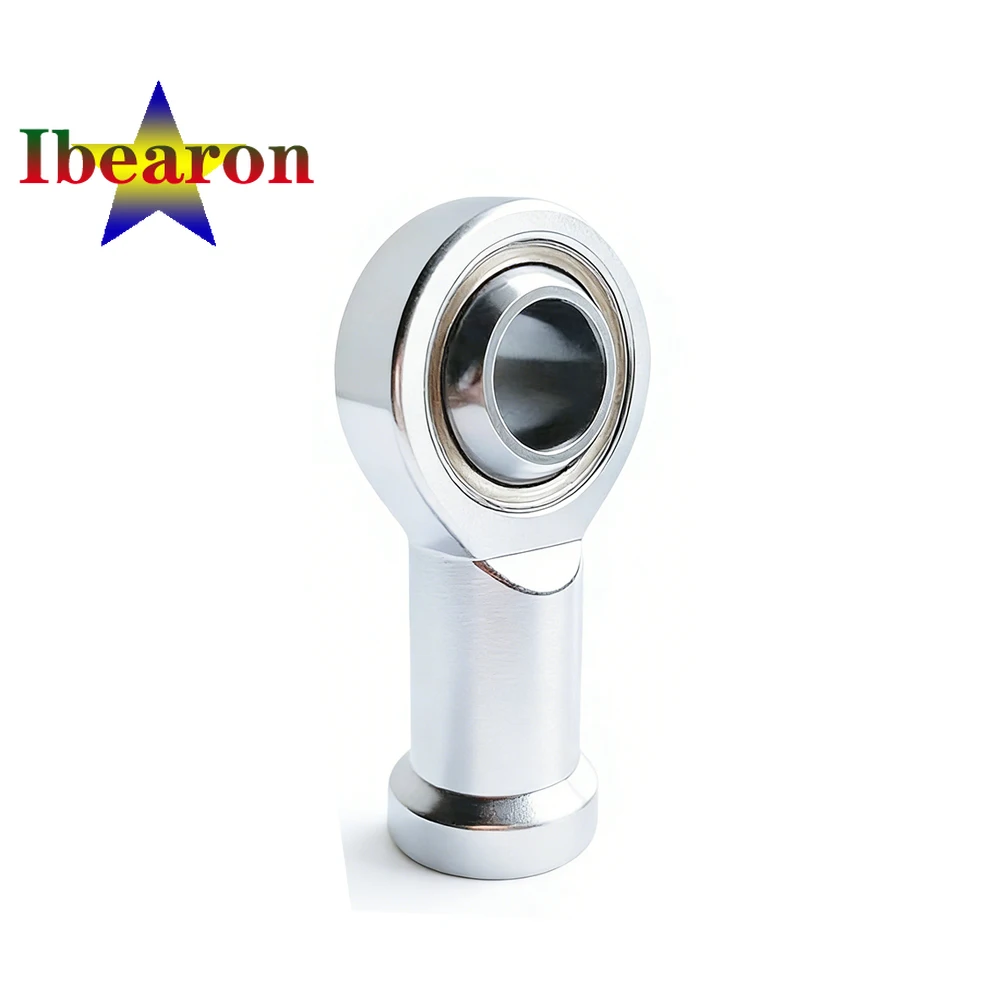 1PCS SI20T/K SIL20T/K Self-lubricating Rod End Bearings Female Threads Steel-PTFE Metallic Fabric Maintenance-Free