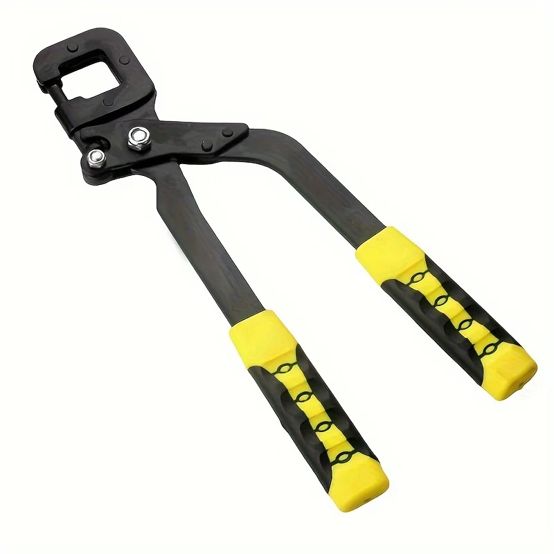 Keel Pliers Punch Lock Stud Crimper Hand Tools Flat Mouth Pliers Ceiling Hole Ceiling Punching Tool Hand Ratchet Tool