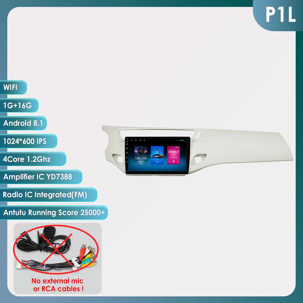 9 ''6115 Intelligent Scherm 2din Android Autoradio Multimedia Video Player voor Citroen C3 DS3 2010-2016 GPS Carplay Auto 4G RDS