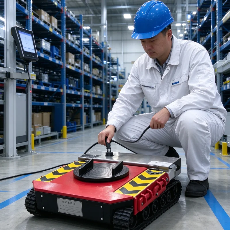 Customized Remote Control Electric Material Handling Cart with Lithium Battery and Polyurethane Wheels for Heavy Loads