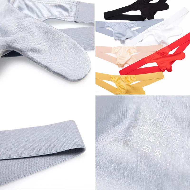 Mannen Ardennen Verbeteren Ondergoed V Terug Thong Lift Bil Olifant Trunk Pouch Dual Cockring Sexy BDSM Erotische Mannelijke Lingerie