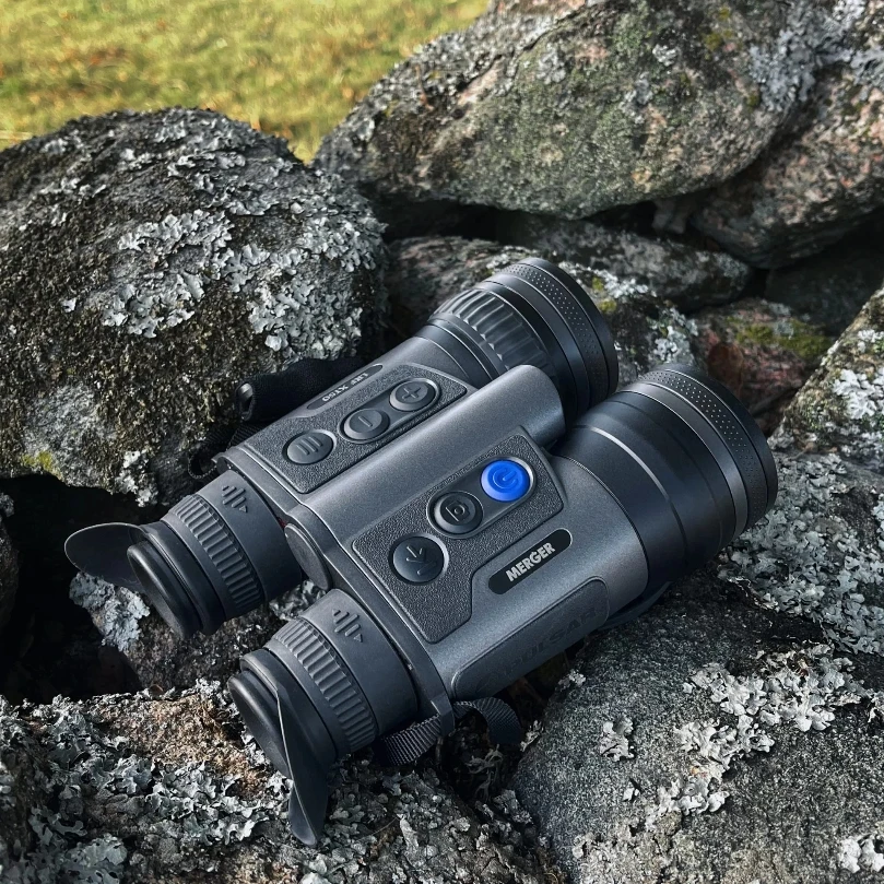 Pulsar Merger LRF XT50 Binocular Thermal Imaging Telescope With Built-in Laser Rangefinder Night Vision Night Vision Devices