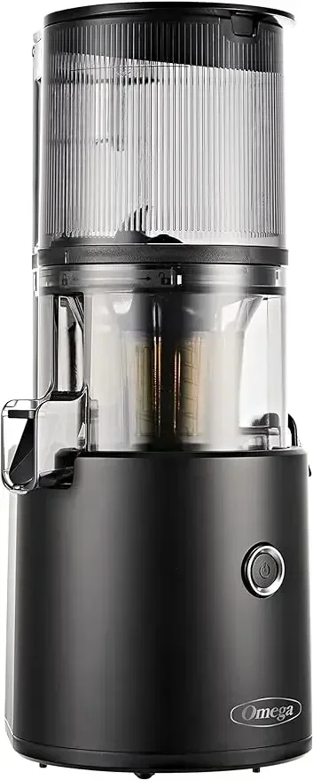 

Omega Juicer Easy Clean Slow Masticating Cold Press Vegetable and Fruit Juice Extractor Effortless Series for Batch