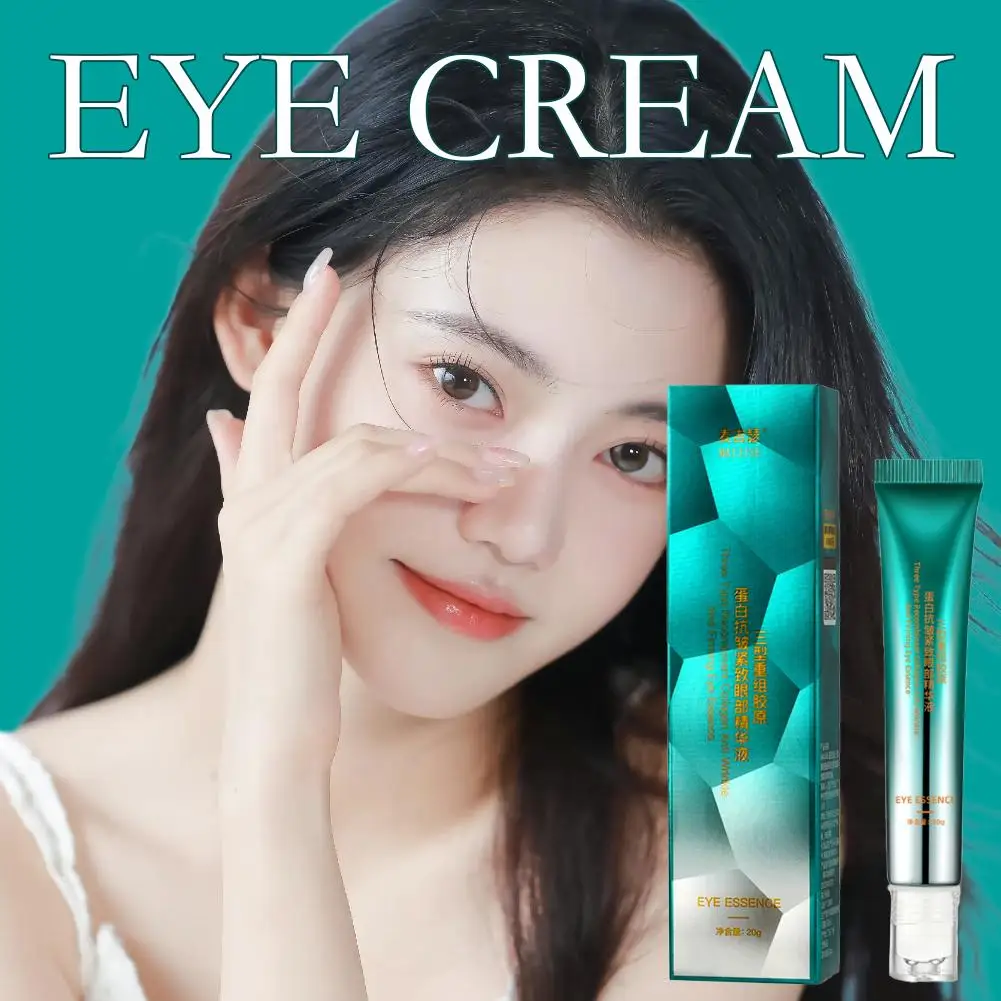 Anti-Falten-Augen creme entfernen Augen taschen Schwellungen verblassen Serum 20g Kreise magische Anti-feine Augen dunkle Linien Anti-Aging-Pflege fi s3f0