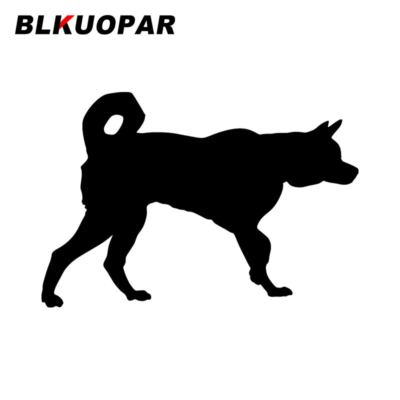

BLKUOPAR сибирская собака хаски, автомобильная наклейка, сделай сам, индивидуальная аниме-наклейка, водостойкий бампер, украшение для окон, автомобильные аксессуары