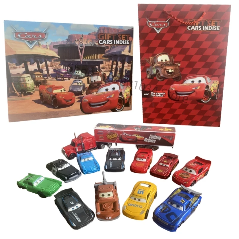 

Автомобили Pixar, фильм, молния Макквин, ДжеккоСторм, литая под давлением модель игрушечного автомобиля из ПВХ, масштаб 1:55, детская коллекционная подарочная коробка для дня рождения, Рождества