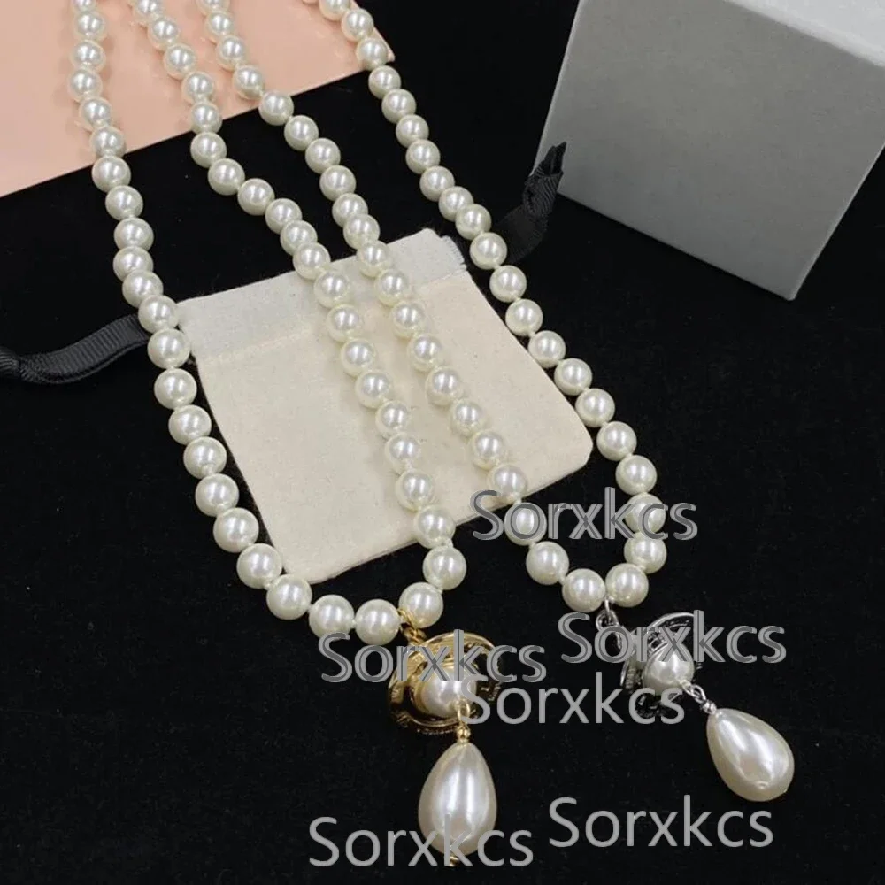 

Sorxkcs Fashion Jewelry High Quality Jewelry Pearl Saturn Drop Necklaces Choker Clavicle Chain For Women Necklace Pendant Party