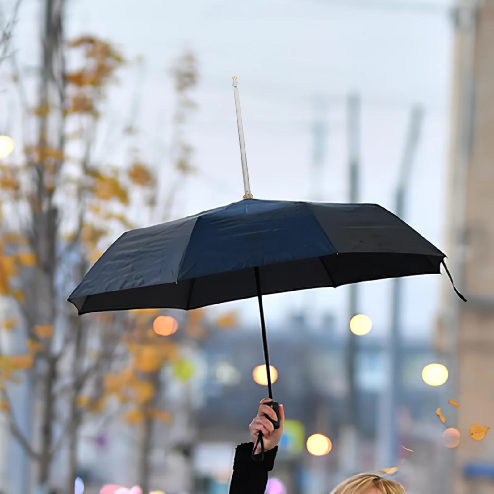 

Guide Umbrella Flagpole Stainless Steel Sunshade Pole Lightweight Replacement Rod For Outdoor Activities Folding Umbrella