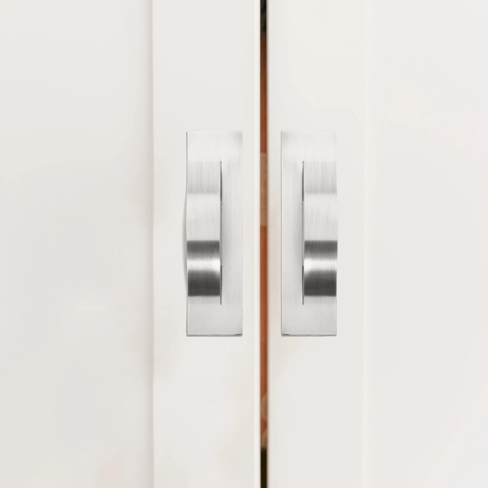 

Zinc Alloy Light Luxury Invisible Door Handle Cabinet Cupboard Drawer Pulls Hardware For Kitchen Closet Modern Metal Pull