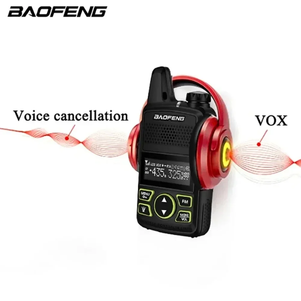 Baofeng BF-T1 MINI Walkie Talkie Kids Woki Toki USB зарядное устройство детский домофон HF трансивер переносной CB любительские радиостанции UHF передатчик