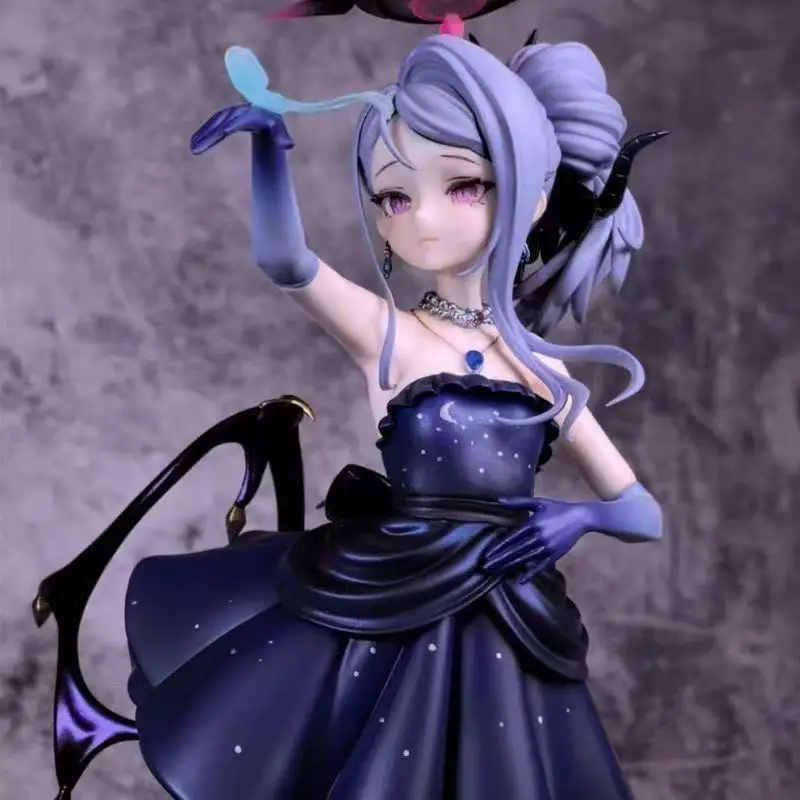 

Blue Archive Anime Figure Hina Sorasaki Elegant Black Dress Pretty Girl Two Dimensional Collectible Desktop Decor Wholesale