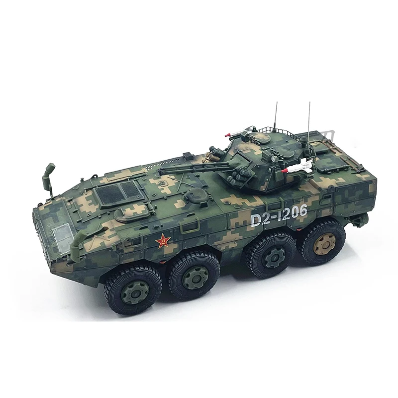 1:72 Scale Peace Mission ZTL-11ZBL-08 Red Arrow 10 Armored Vehicle Simulation Alloy Die Cast Military Chariot Model Collection