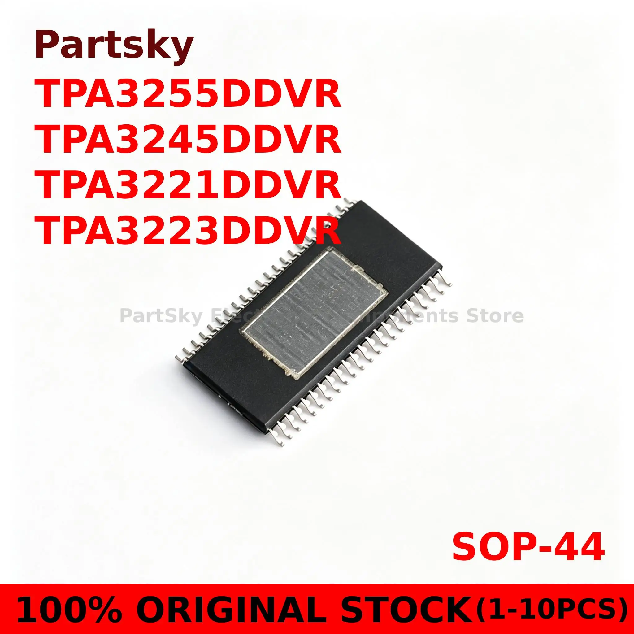 (1-10pcs) 100% New TPA3255DDVR TPA3255 3255 TPA3245DDVR TPA3245 3245 TPA3221DDVR TPA3221 3221 TPA3223DDVR TPA3223 3223 HTSSOP-44