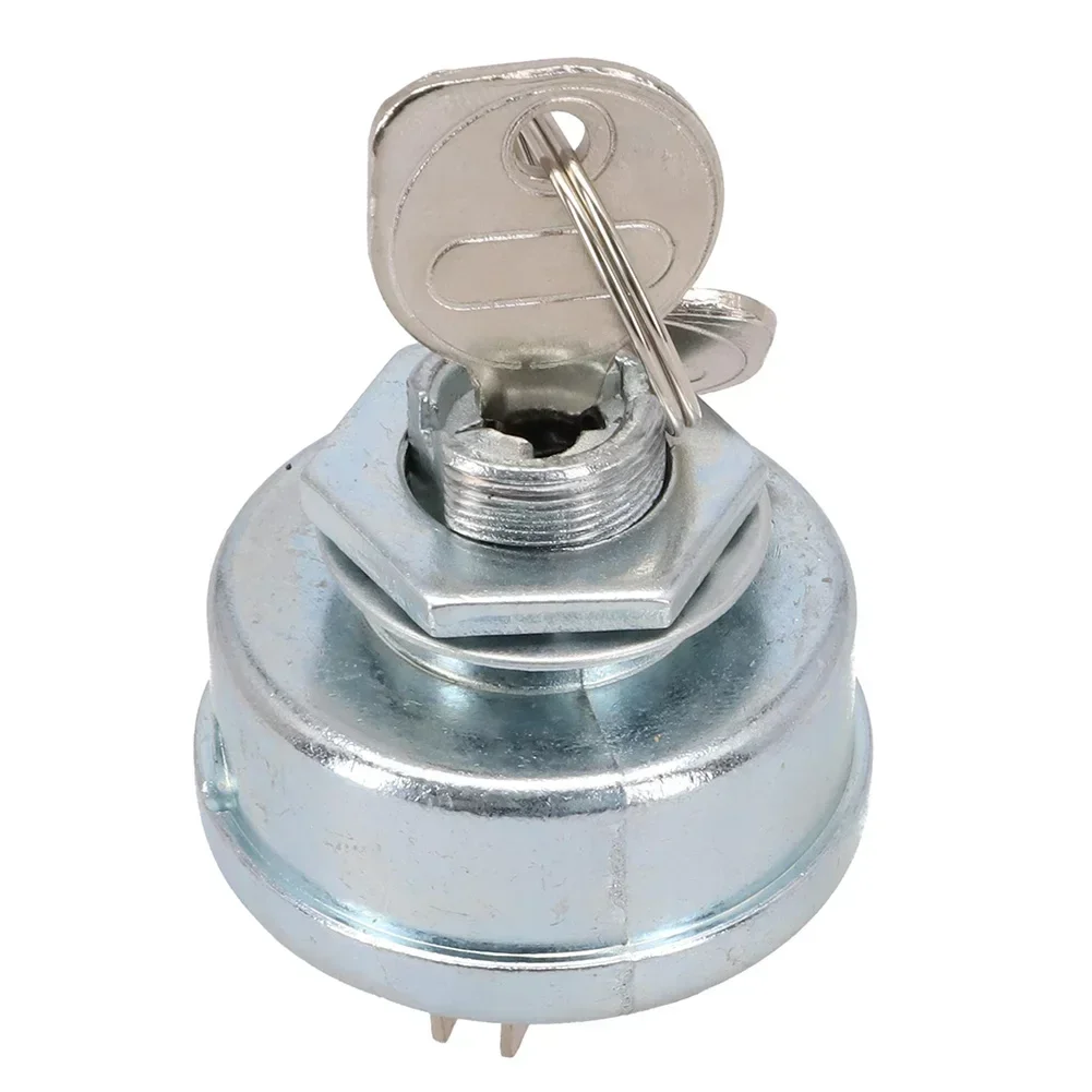 Interruptor de encendido compatible de 5 pines para tractor cortacésped Roper con llaves, compatible con los modelos Murray 300275 9250267 365402