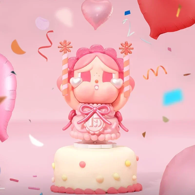 POP MART celebra el momento POP MART serie del 15 aniversario caja ciega juguetes Anime figura de acción regalos de navidad