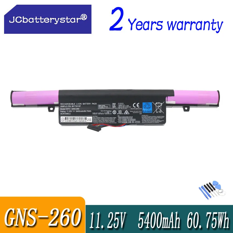 

Новый аккумулятор для ноутбука JC GNS-260 961T2010F для Gigabyte P55 P55G P55K P55W V4 V5 V6 V7 11,25 в 60.75 Вт/ч 5400 мАч