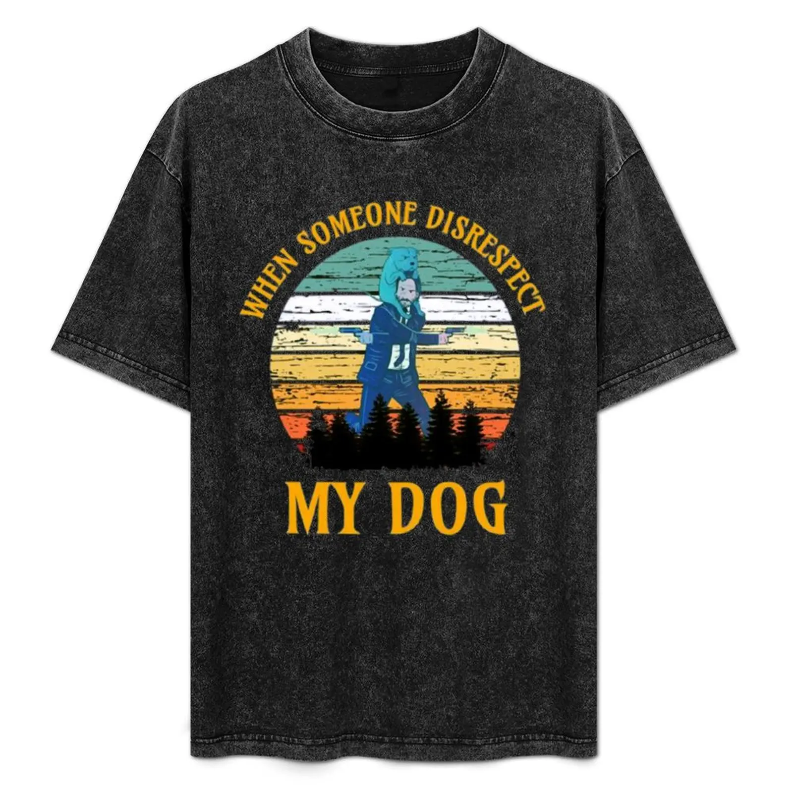 Wick 3 My Dog Chapter T-Shirt Clothing vintage t shirts new edition plain t shirts men