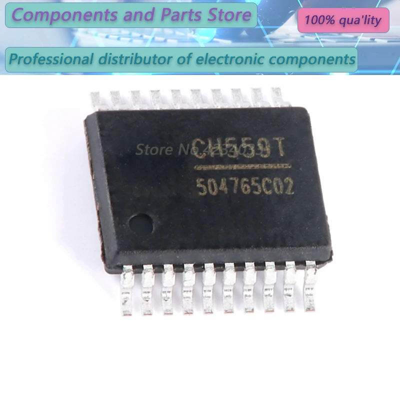 10PCS  CH559T  CH559  CH55  SSOP20   NEW100%   CH559T