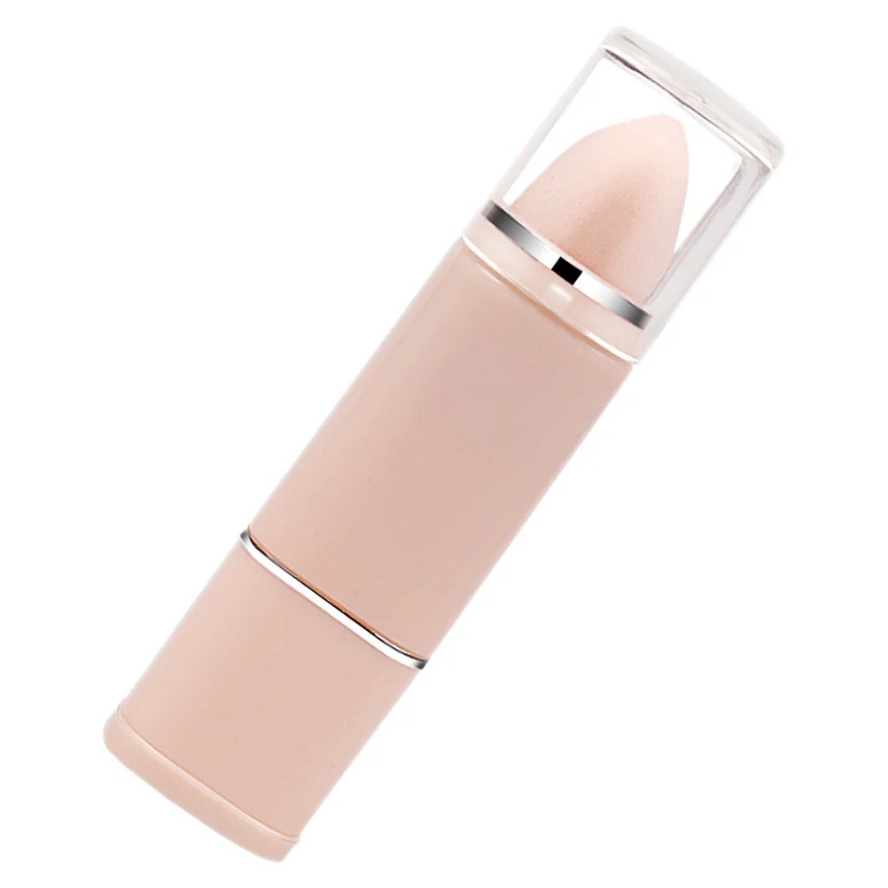 Brocha de maquillaje retráctil portátil 2 en 1, colorete facial, base, brocha para polvos sueltos para uso en viajes, maquillaje retráctil