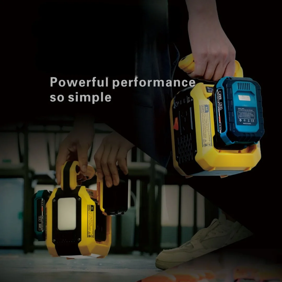 لبطارية ديوالت 20 فولت 14-21 فولت تيار مستمر إلى تيار متردد 220 فولت 500 وات عاكس طاقة ذكي USB محول جهد السيارة تعديل موجة جيبية #5