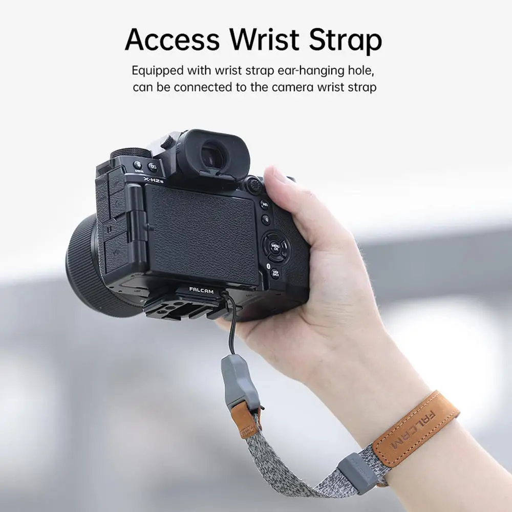 FALCAM F38&F50 ثنائي المسمار لوحة الإفراج السريع F38B3810 لمثبت كاميرا السكك الحديدية ثلاثية القوائم #3