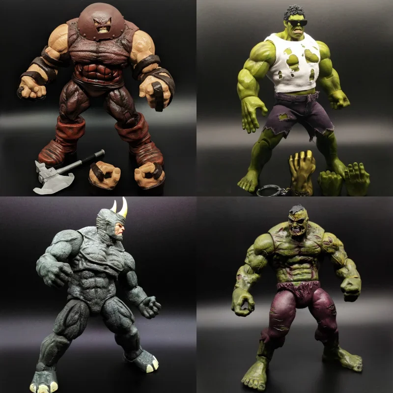 In Stock X-Men Red Tank The Hulk Rhinoceros Human Handmade Model Action Figure Toys