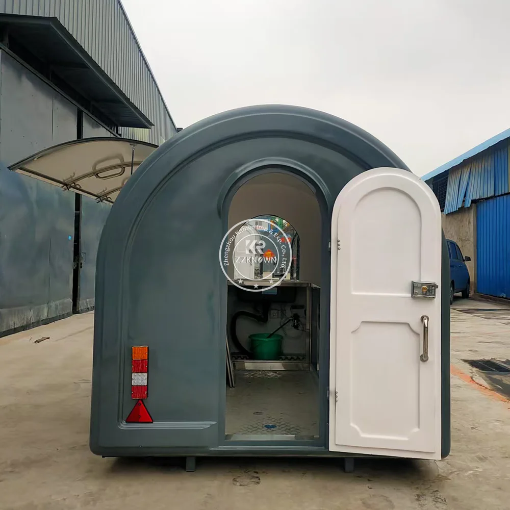 Voll ausgestatteter Imbisswagen, Imbissverkaufswagen, Straßen-Eiswagen-Anhänger, maßgeschneiderter Konzessionen-Catering-Anhänger zum Verkauf