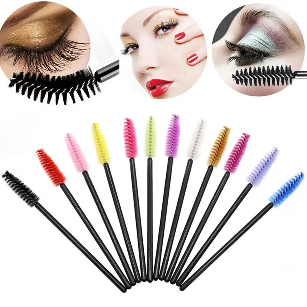 Brosses à mascara pour extension de cils, Végétde maquillage, poulet, haute qualité